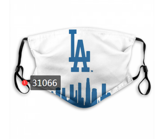 2020 Los Angeles Dodgers Dust mask with filter 16->mlb dust mask->Sports Accessory